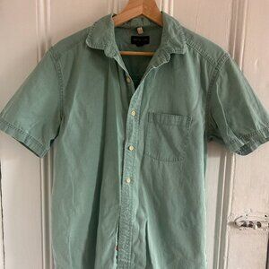 Urban Outfitters - CPO Provisions Short Sleeve Green Shirt - Small